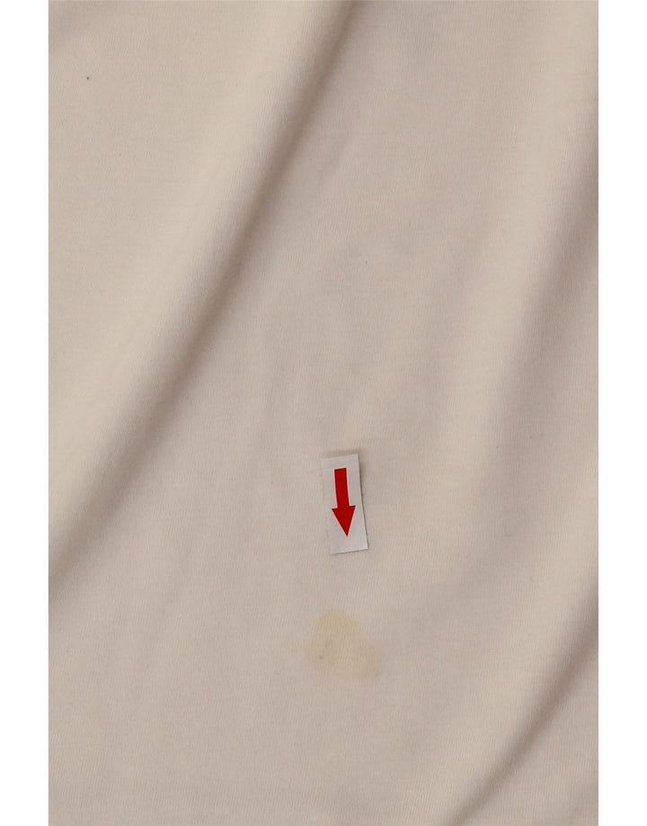Vans Herre Classic Fit Grafisk T-Shirt Top Lille Hvid Bomuld