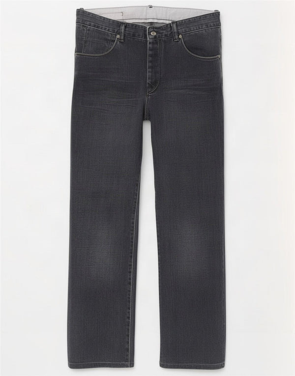 Massimo Dutti Herre Straight Jeans EU 44 Large W34 L30 Navy Blue