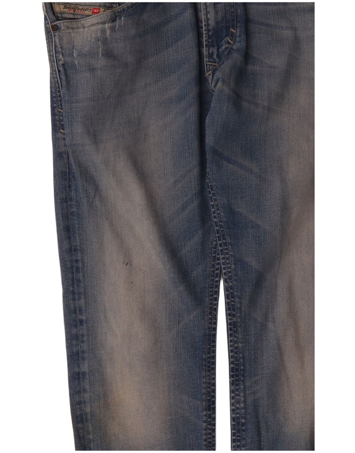 Diesel Herre Thavar Slim Jeans W34 L32 Blå Bomuld