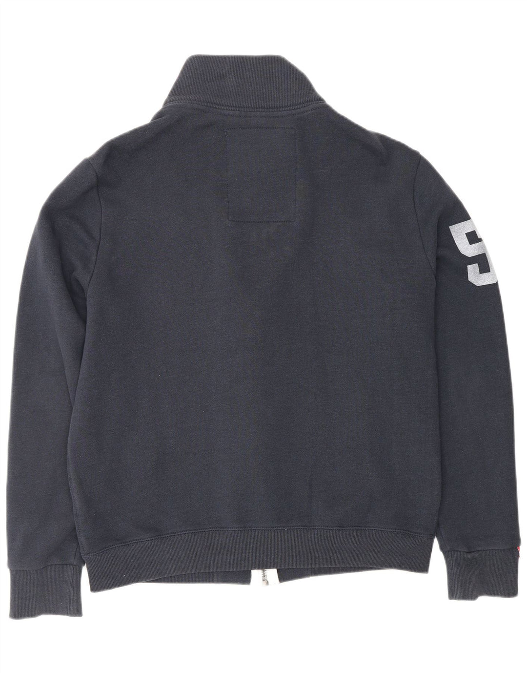 SUPERDRY Herre Track & Field Grafisk træningsdragt Topjakke Large Navy Blue