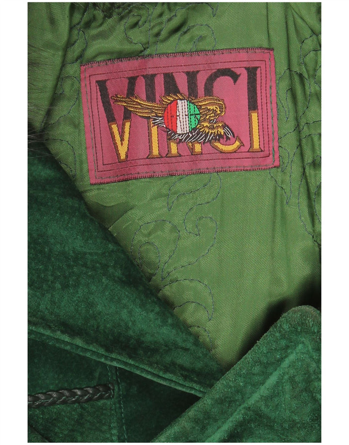 Vinci Dame Oversized Ruskind Overfrakke UK 18 XL Grøn