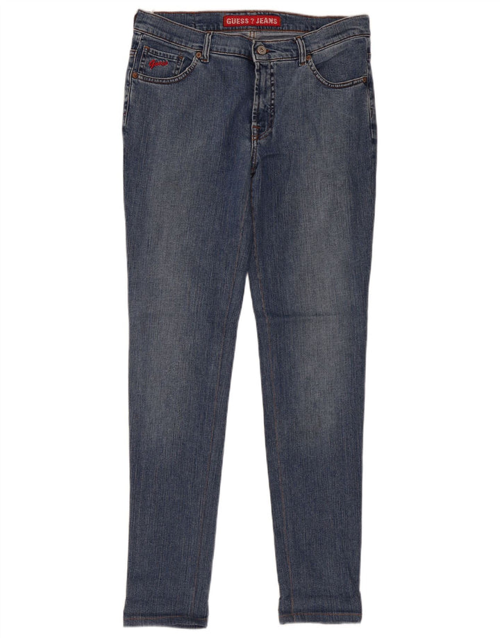 Guess Dame Skinny Jeans W31 L31 Blå Bomuld
