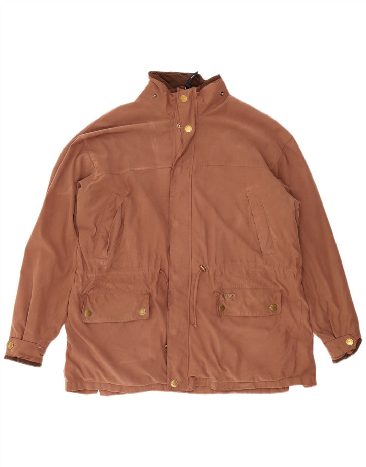 Musto Herre Windbreaker Jacket UK 40 Large Brown Polyester