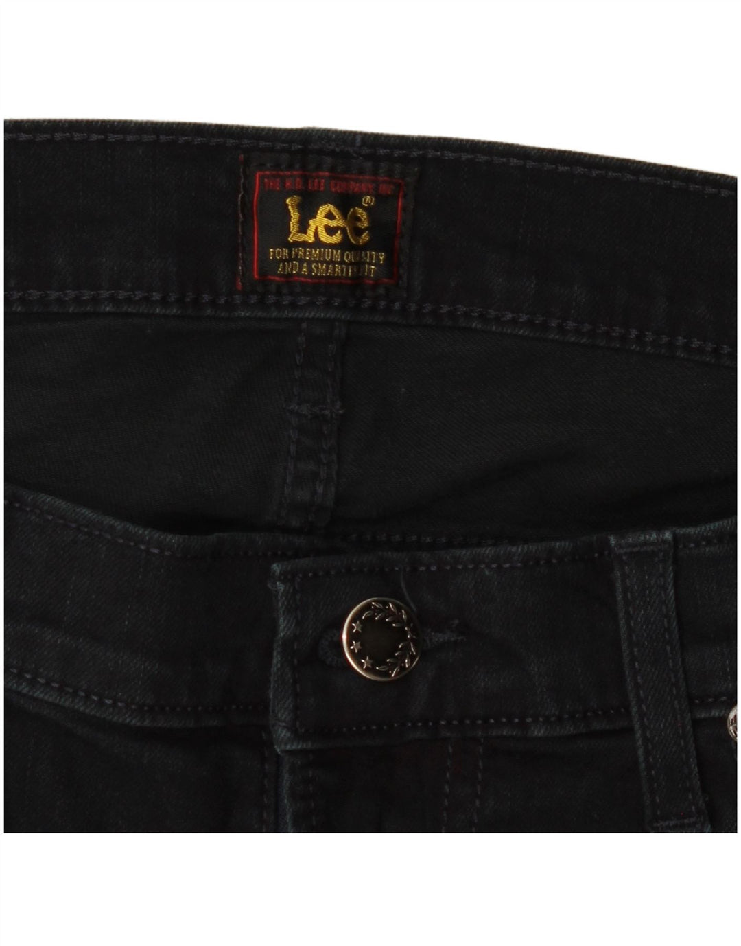 Lee lige jeans til kvinder W36 L29 marineblå