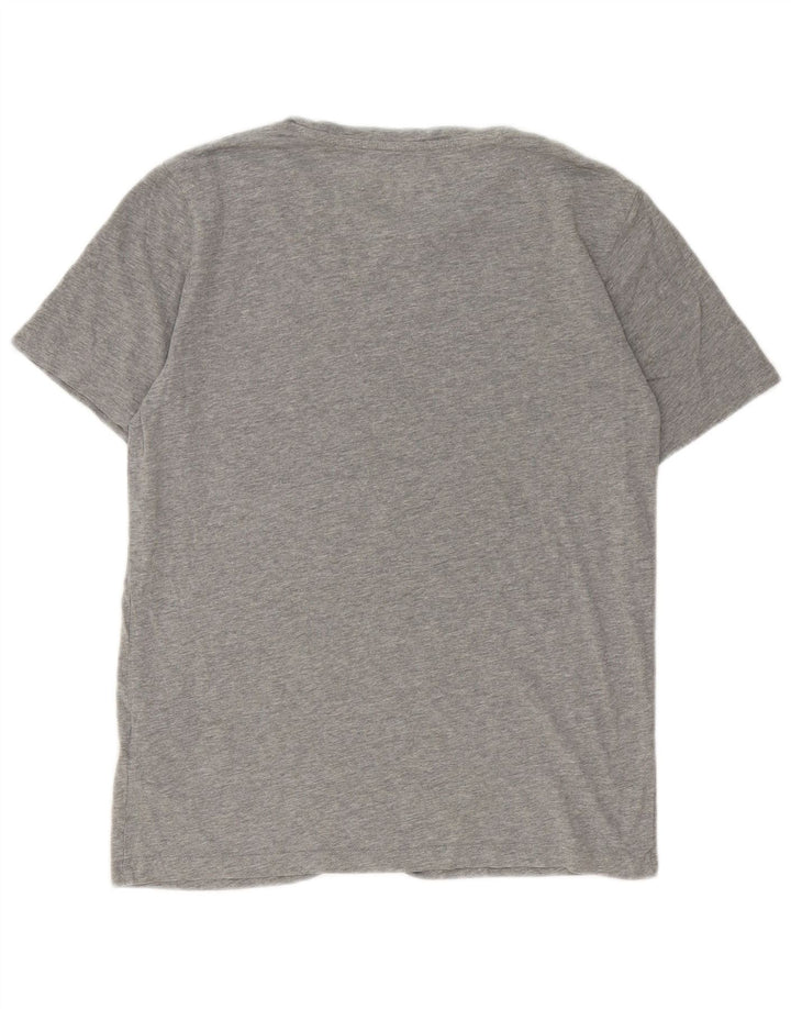 Jack & Jones Herre T-Shirt Top Stor Grå Flecked Bomuld