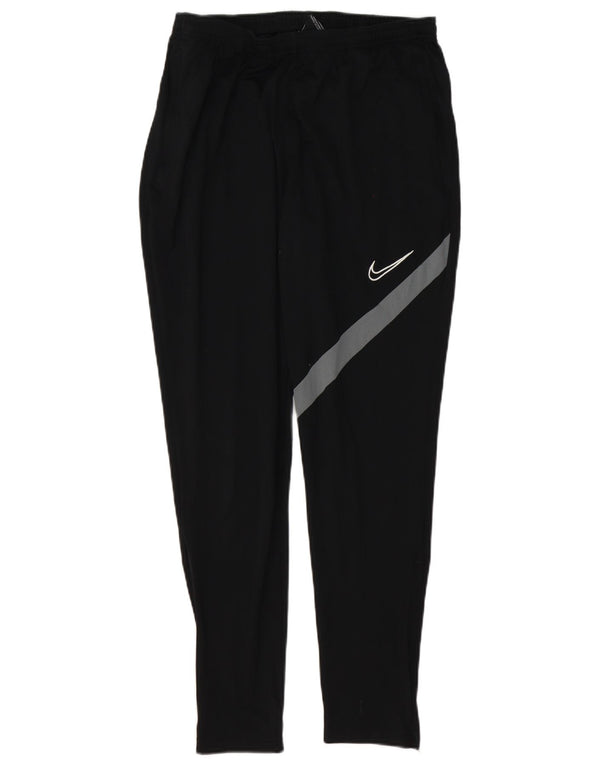 Nike Herre Dri Fit træningsdragt Bukser Large Black Colourblock Polyester