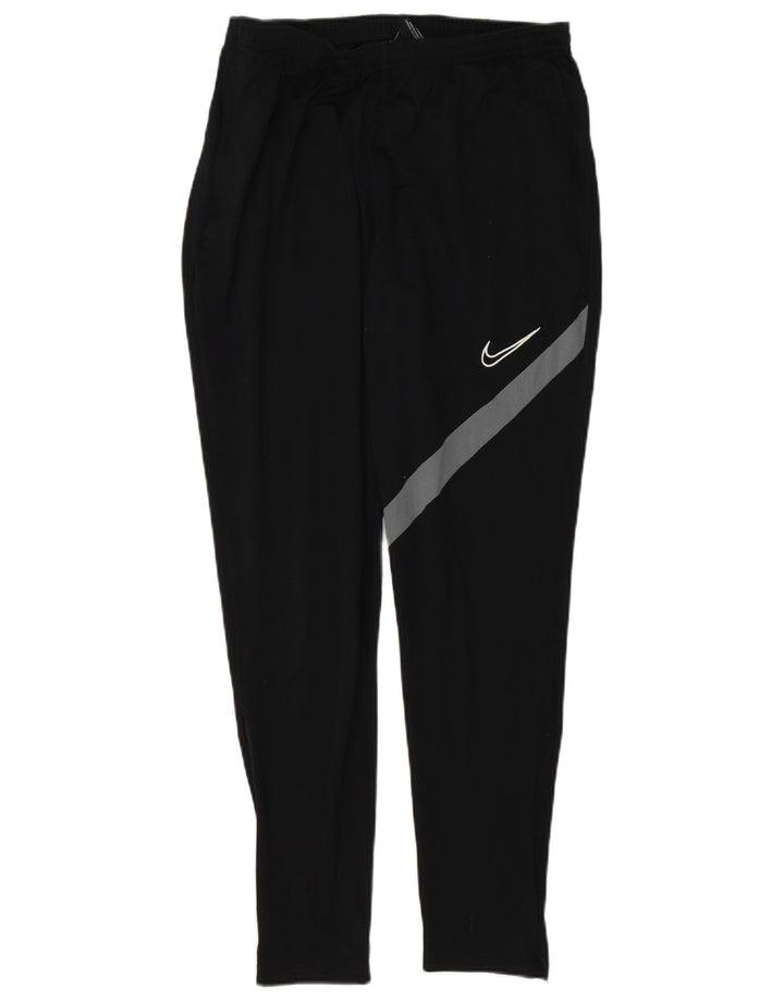 Nike Herre Dri Fit træningsdragt Bukser Large Black Colourblock Polyester