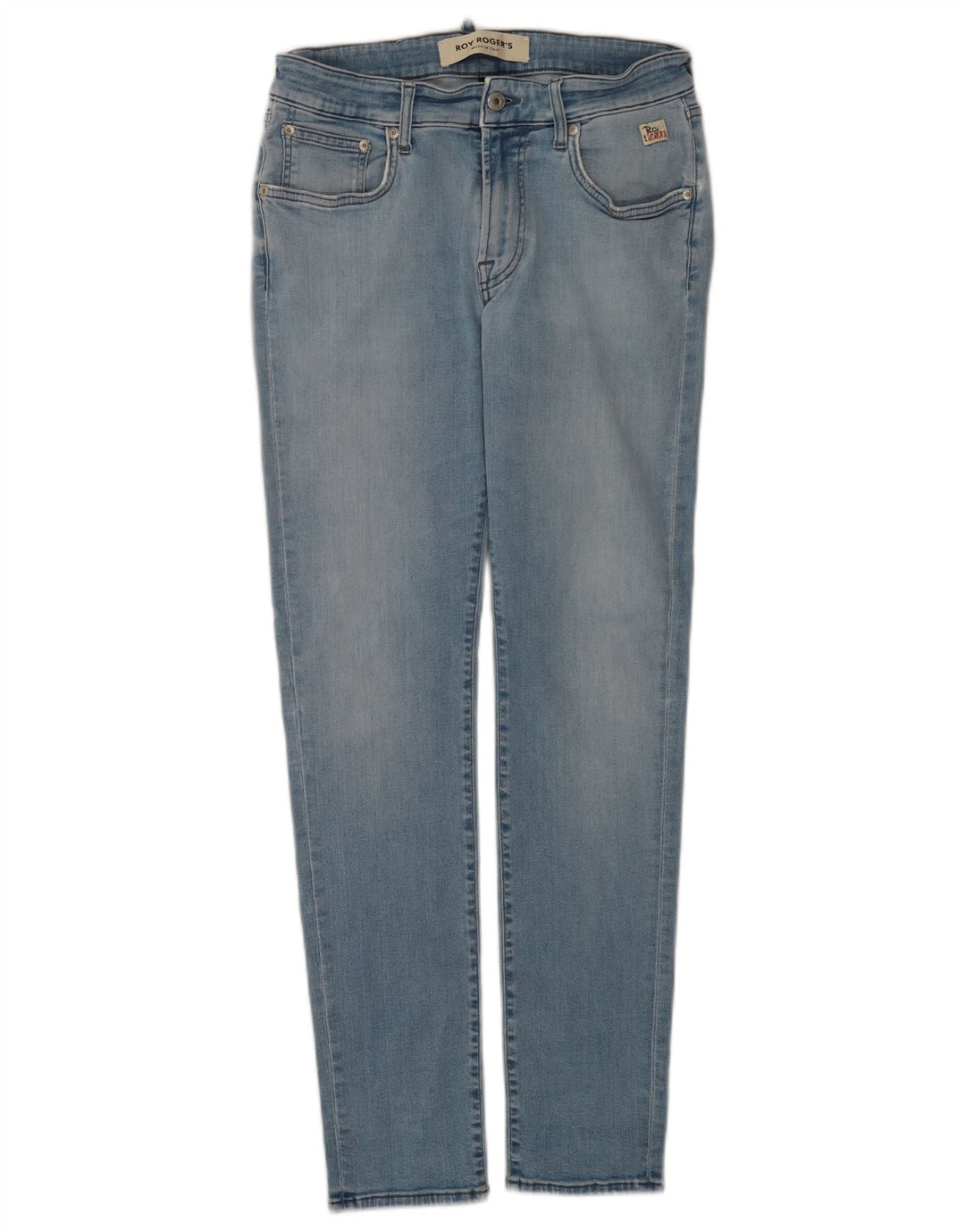 Roy Rogers Dame Slim Jeans W33 L30 Blå Bomuld
