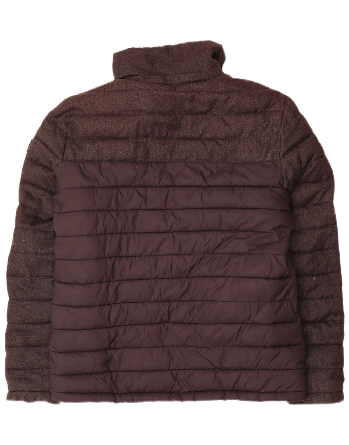 Superdry Polstret Herrejakke UK 38 Medium Sort Polyester