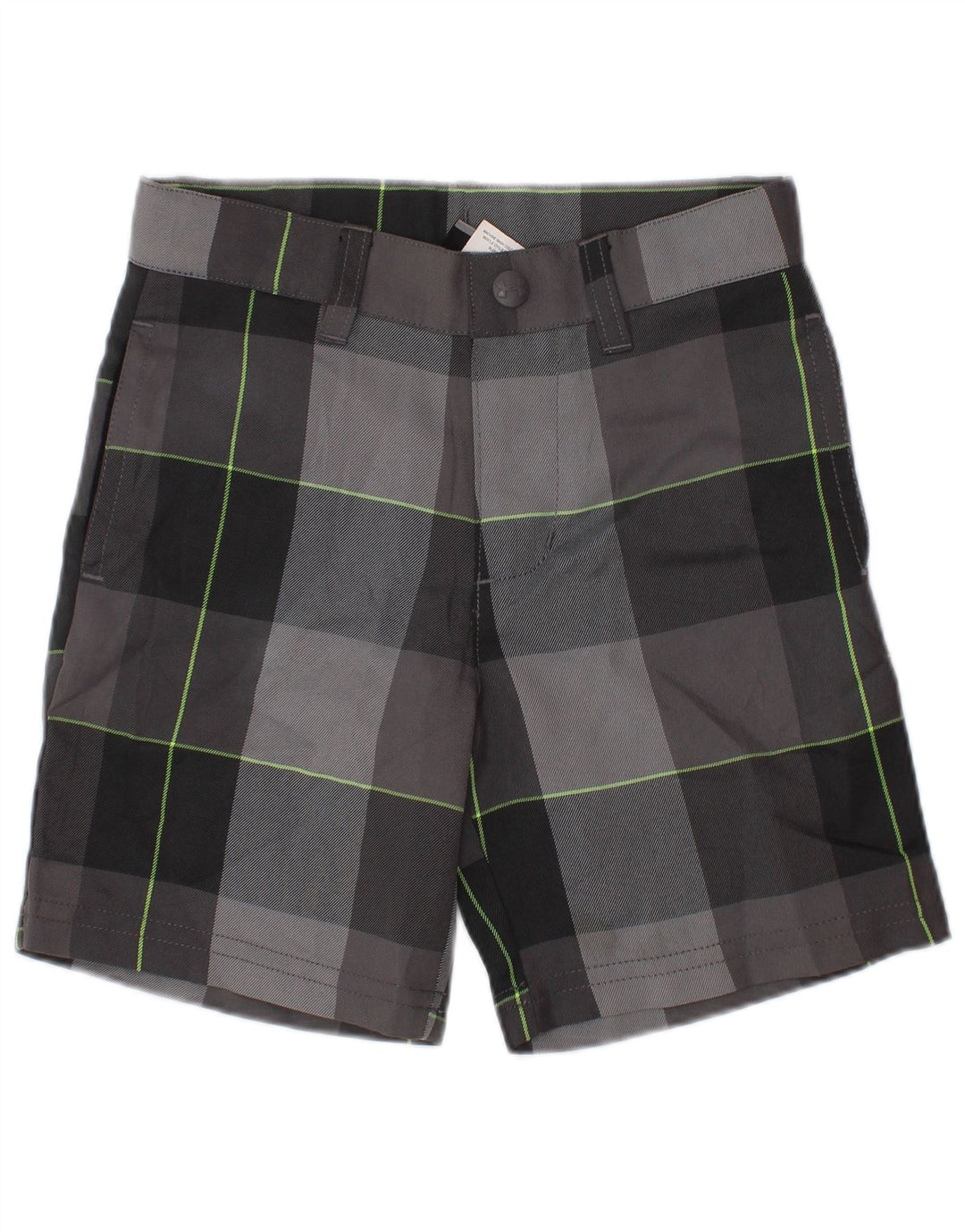 Under Armour Chinobukser til baby drenge 18-24 måneder W20 grå ternet polyester