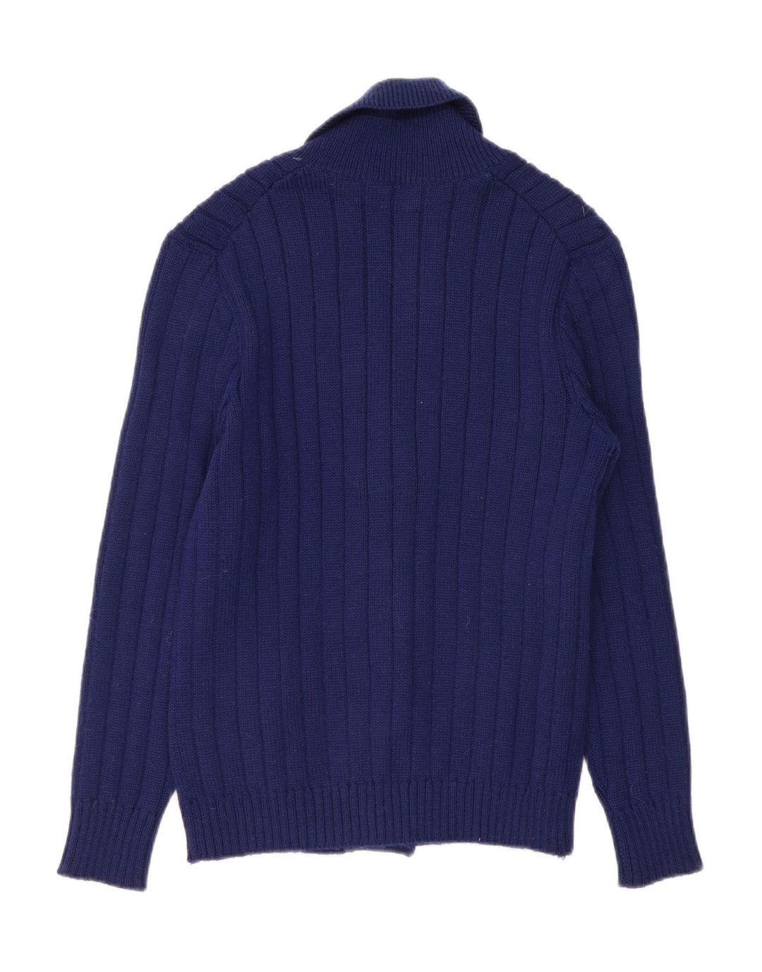 Vintage herre cardigan sweater lille marineblå