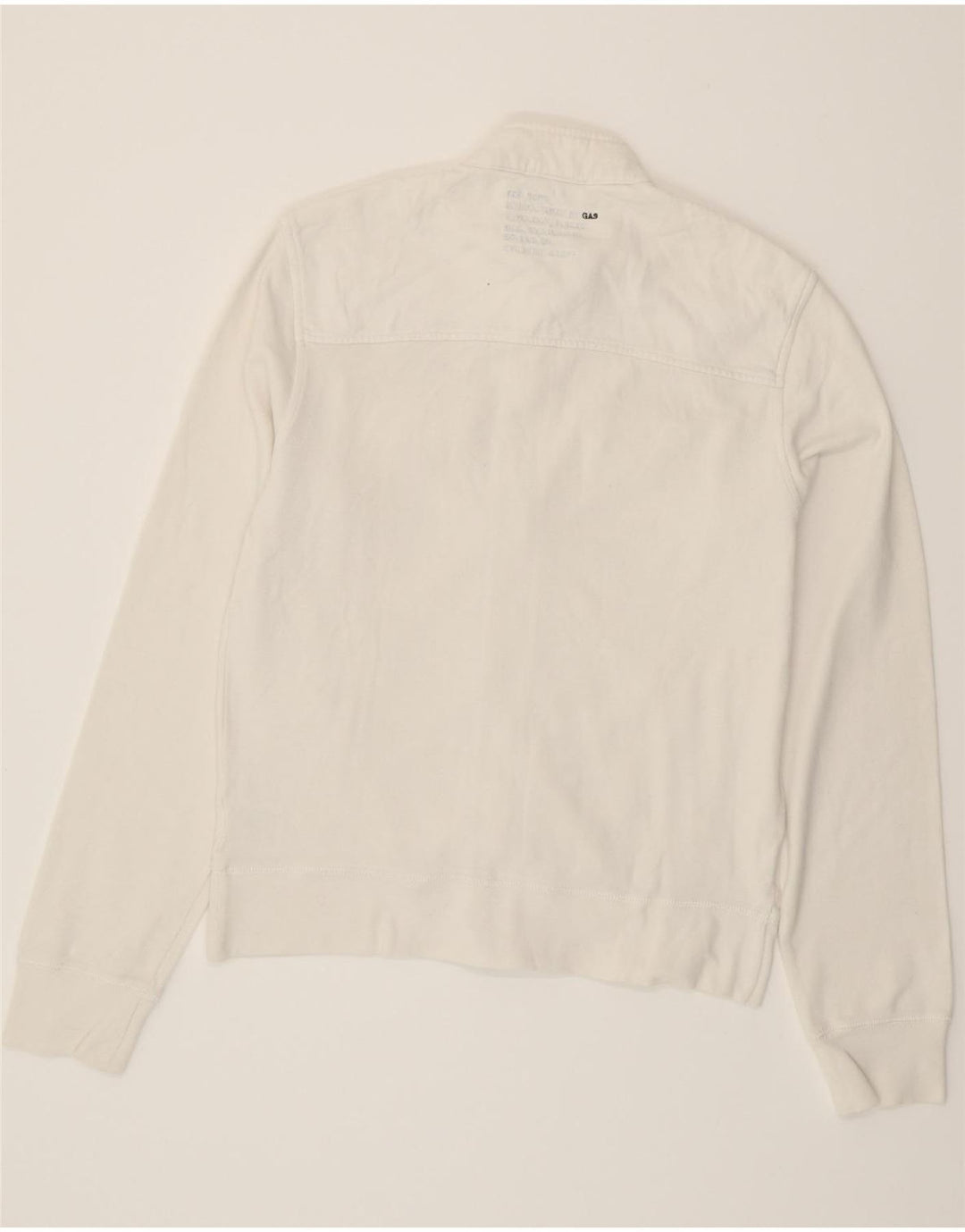 GAS Womens Military Jacket XL White Cotton Vintage Gas and Second-Hand Gas from Messina Hembry 