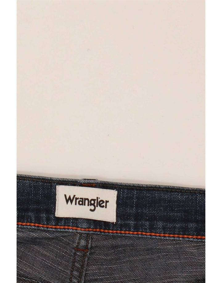 Wrangler Slim Jeans til mænd W35 L29 Marineblå