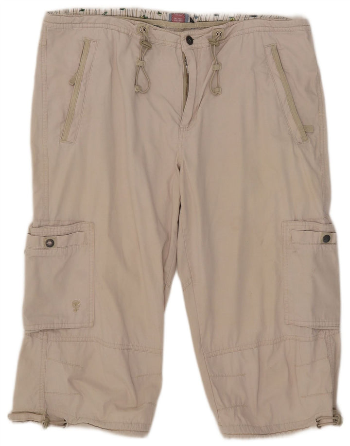 Fat Face Herre Cargo Shorts W38 XL Beige Bomuld