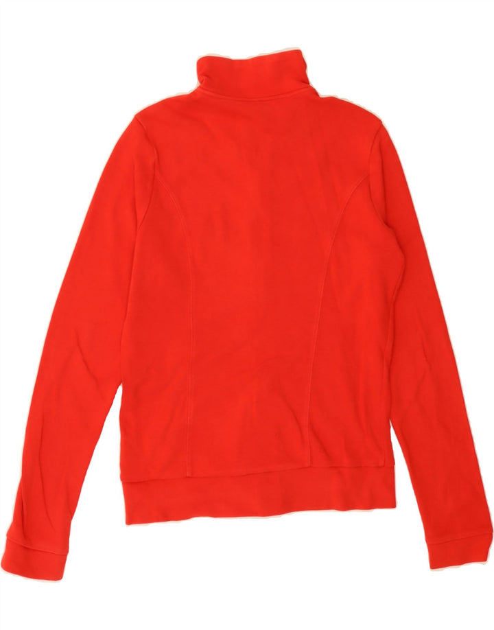ADIDAS Womens Tracksuit Top Jacket UK 12 Medium  Red Cotton Vintage Adidas and Second-Hand Adidas from Messina Hembry 