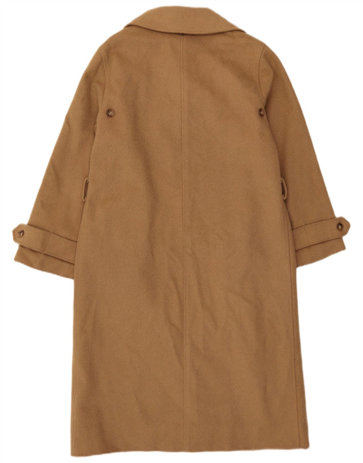 COURLANDE Dame Dobbeltradet Frakke UK 12 Medium Beige