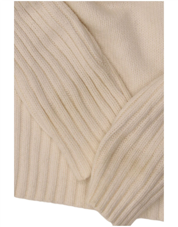 Marks & Spencer Dame Stretch Cardigan Sweater UK 16 Large White