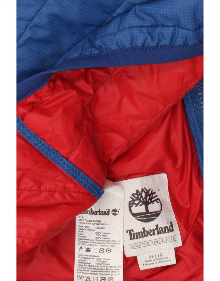 Timberland Polstret Herrejakke UK 42 XL Blå Polyester