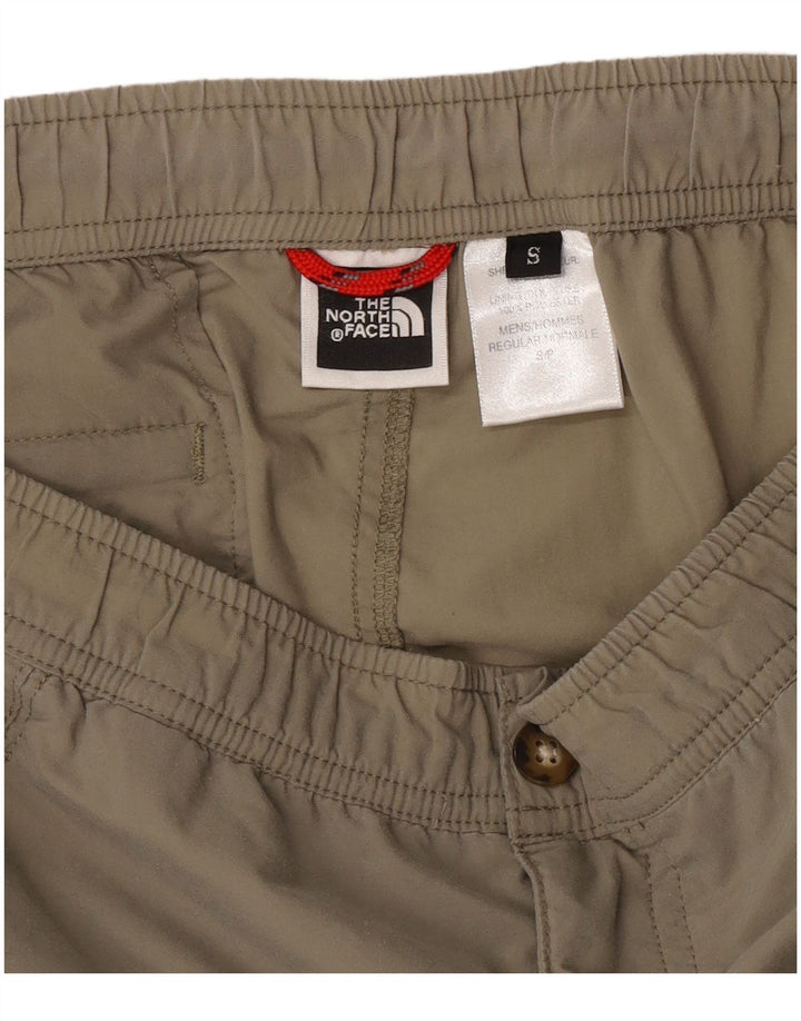 The North Face Herre Cargo Capri Bukser Small W28 L18 Khaki Polyester