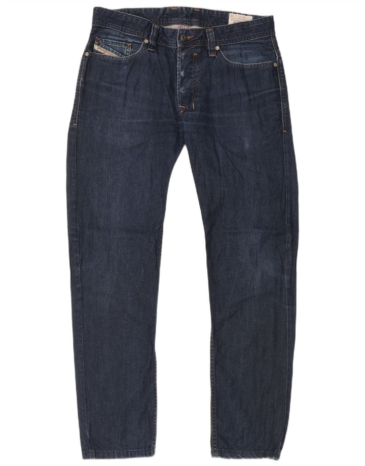 Diesel Slim Jeans til mænd W30 L30 Marineblå bomuld