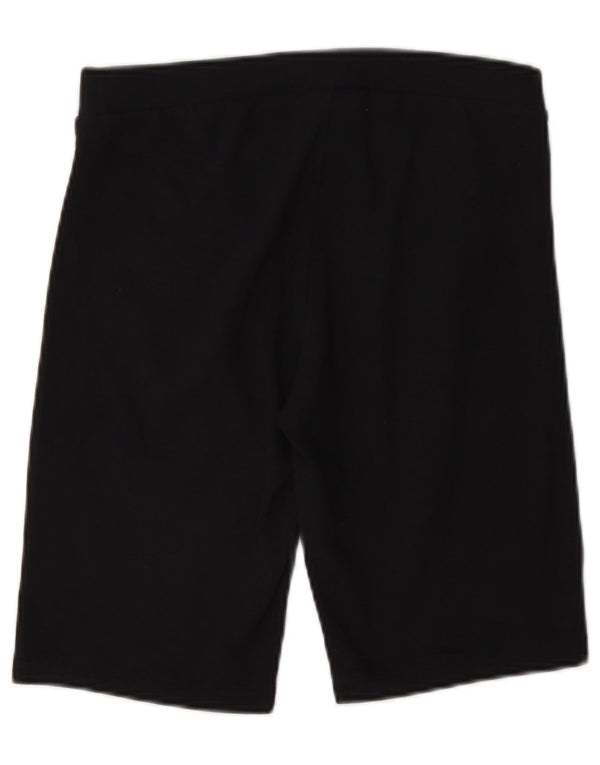 Champion Womens Sports Shorts UK 14 Medium Black Bomuld
