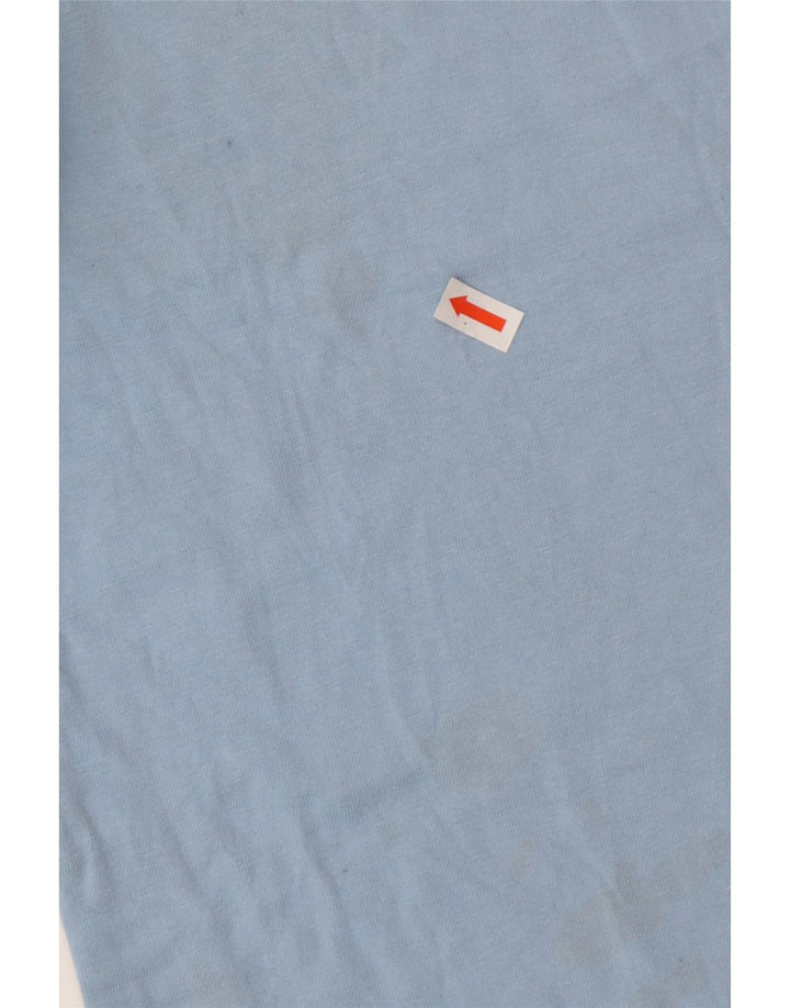 Crew Clothing Herre T-Shirt Top Medium Blue Bomuld