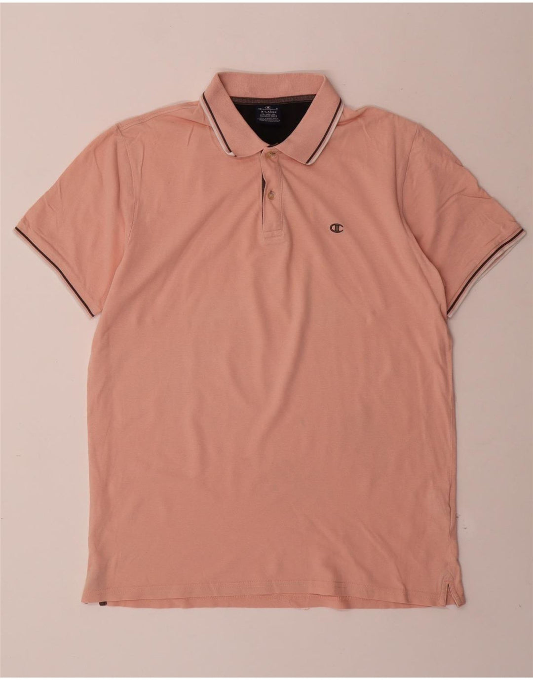 CHAMPION Poloshirt til mænd XL Pink Bomuld