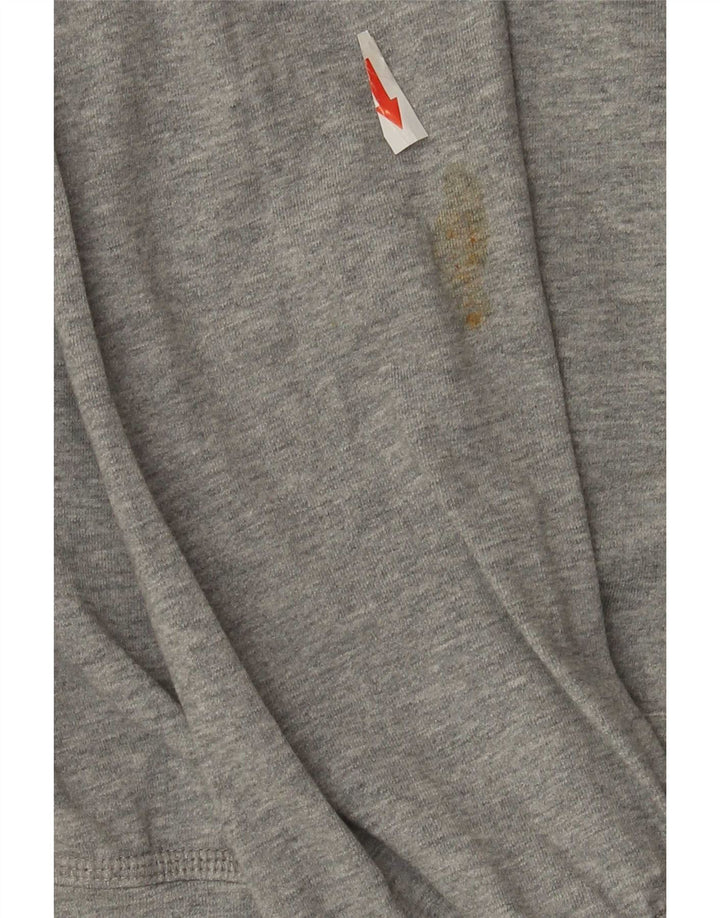 Nike Dame Hættetrøje UK 8/10 Small Grey Flecked