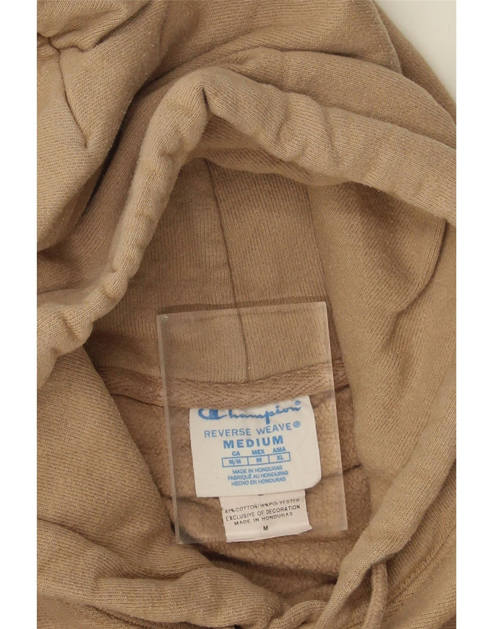 Champion Herre Reverse Weave Hoodie Jumper Medium Beige Bomuld