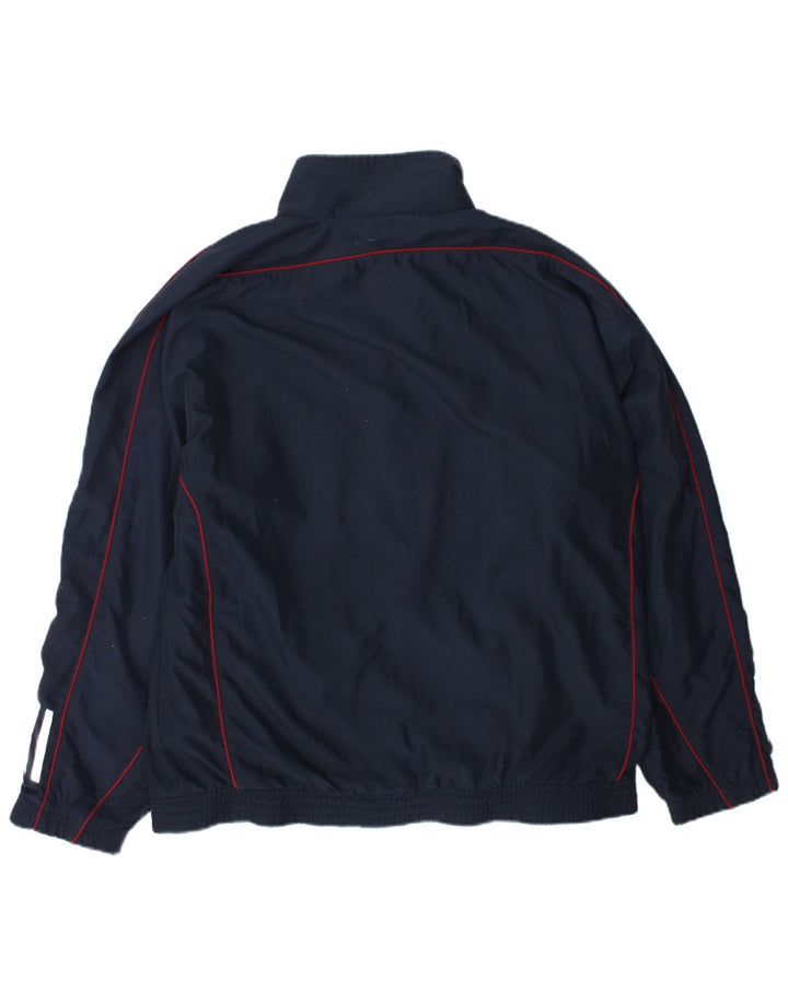 Adidas Træningsdragt til mænd Topjakke UK 42/44 Stor marineblå polyester
