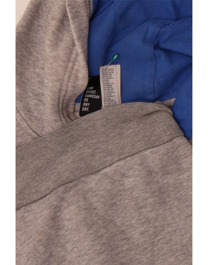 Adidas Herre hættetrøje Jumper Medium Grey Flecked Bomuld