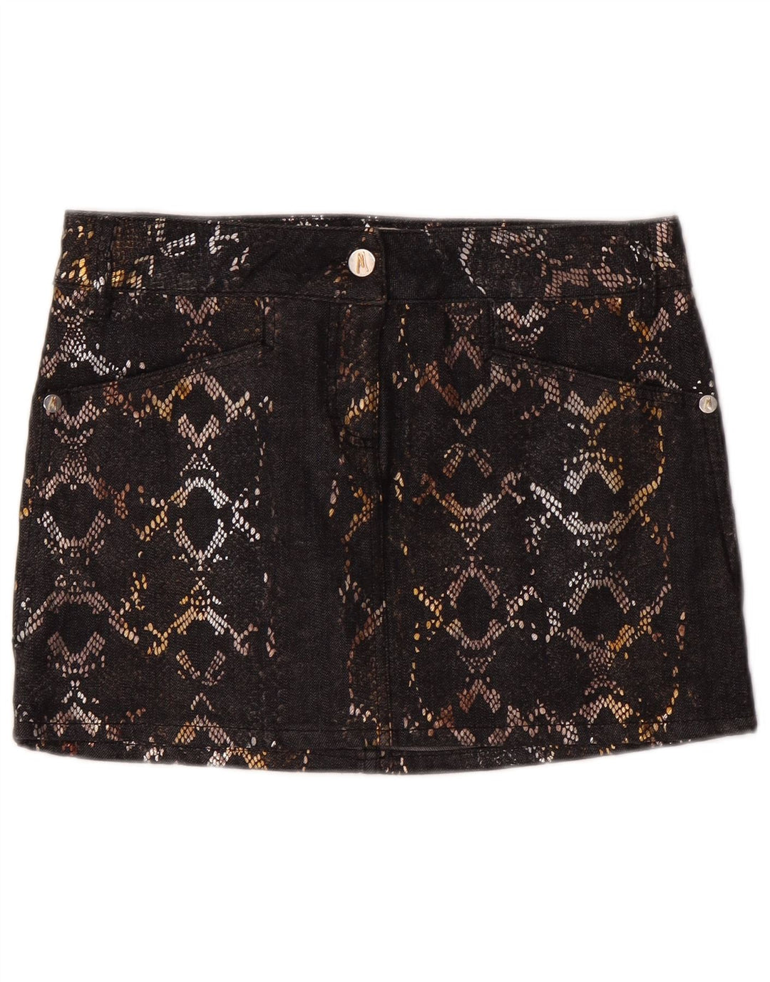 Guess By Marciano Dame Denim Nederdel IT 42 Medium W30 Sort Bomuld