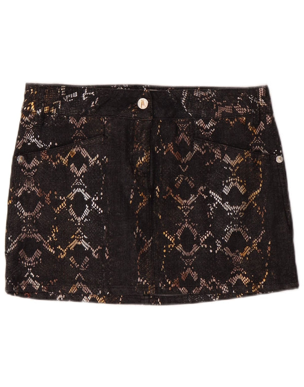 Guess By Marciano Dame Denim Nederdel IT 42 Medium W30 Sort Bomuld