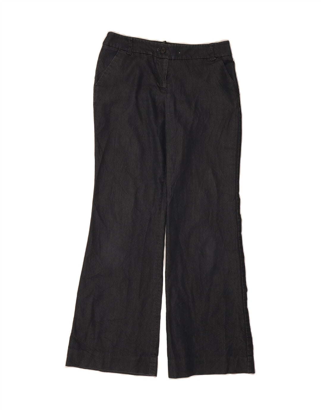 MOSSIMO Womens Bootcut Casual Trousers US 4 Small W30 L31 Navy Blue Cotton Vintage Mossimo and Second-Hand Mossimo from Messina Hembry 