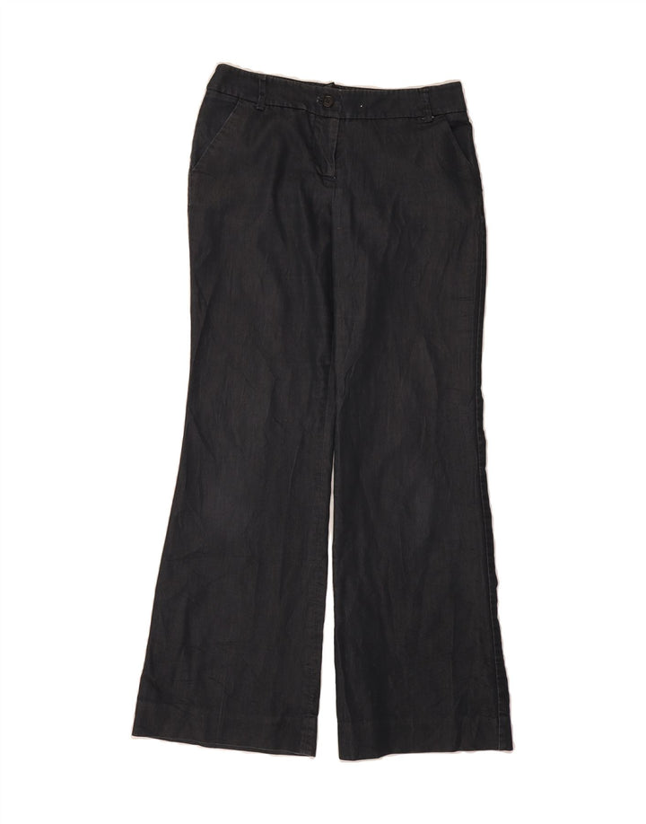 MOSSIMO Womens Bootcut Casual Trousers US 4 Small W30 L31 Navy Blue Cotton Vintage Mossimo and Second-Hand Mossimo from Messina Hembry 