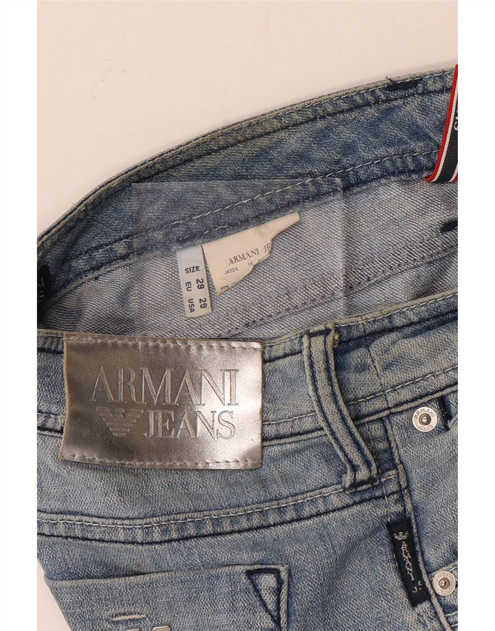 Armani Dame Flared Jeans W29 L35 Blå