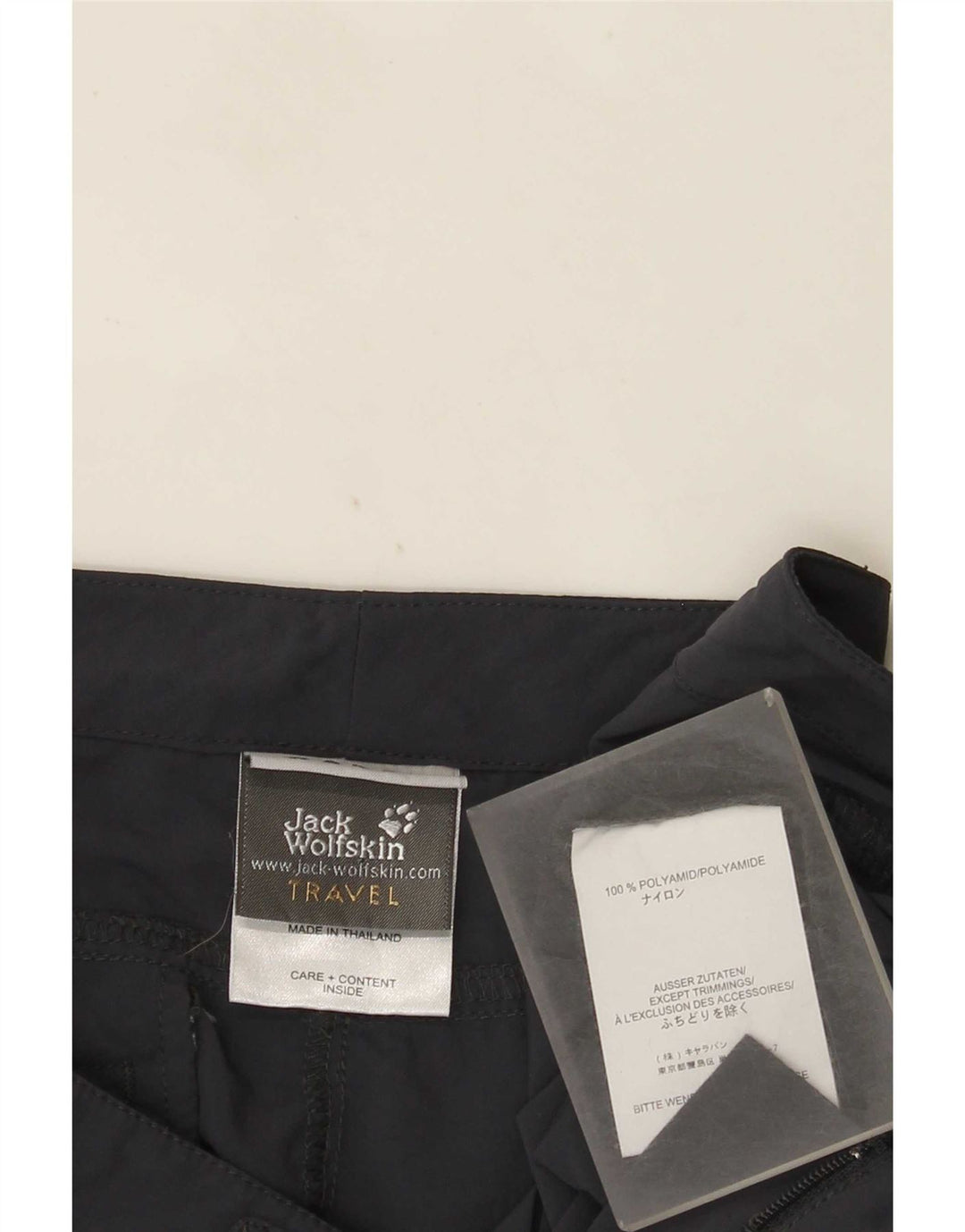 Jack Wolfskin Womens Skort UK 10/12 Medium W30 Navy Blue Polyamide