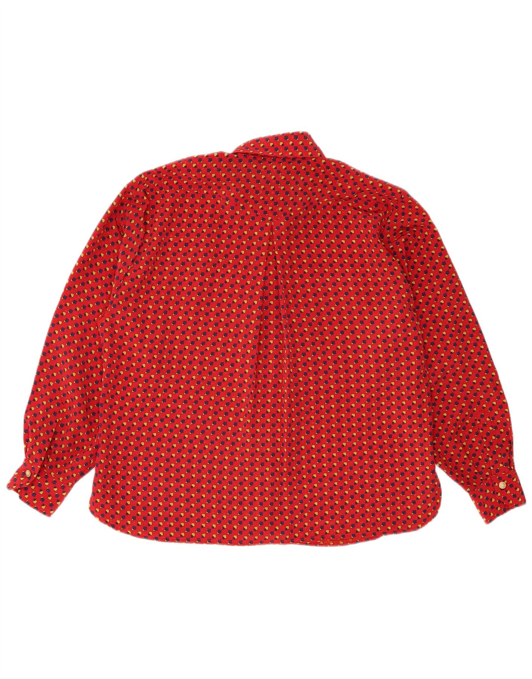Bleyle Dameskjorte UK 20 2XL Rød Geometrisk