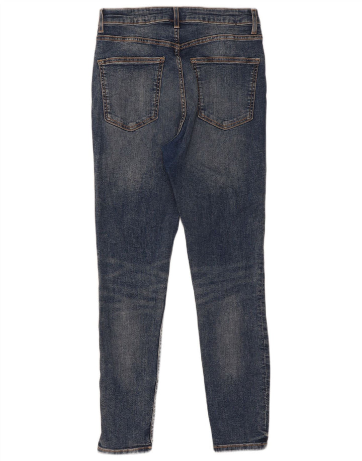 Zara Dame Skinny Jeans EU 40 Medium W30 L28 Blå