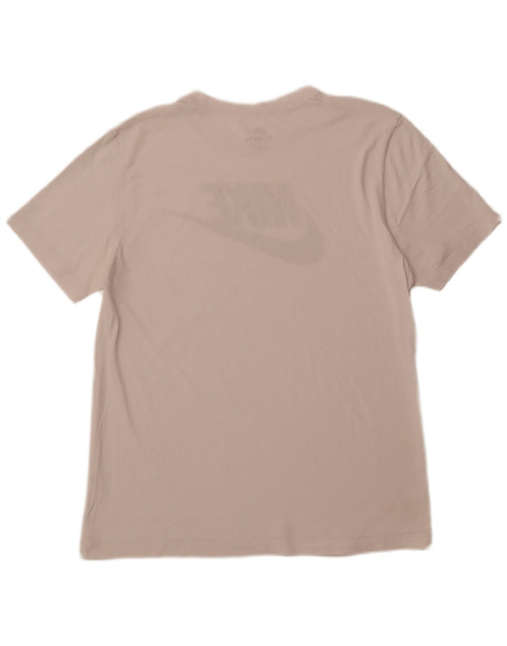 NIKE Grafisk T-shirt top til mænd, stor hvid