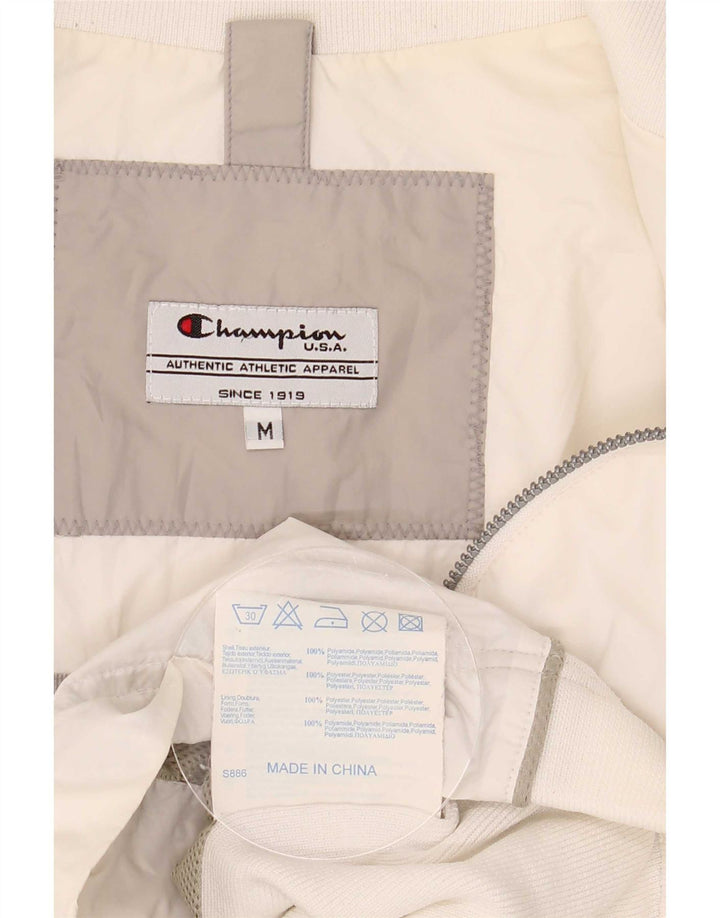 Champion Womens træningsdragt Topjakke UK 14 Medium Hvid Polyamid