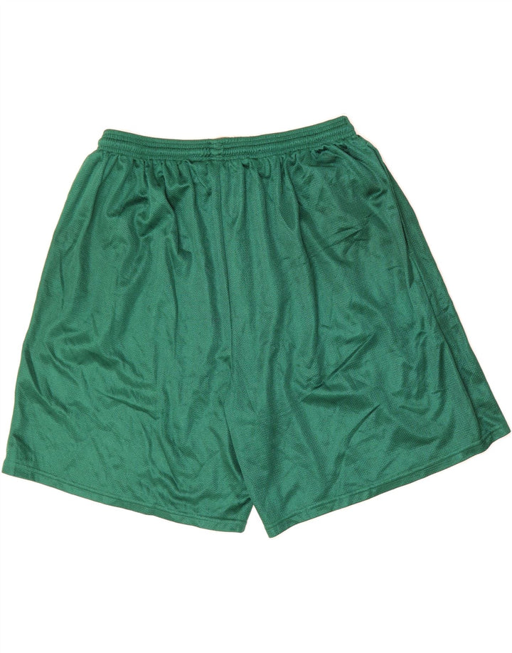 RUSSELL ATHLETIC Mens Sport Shorts 2XL  Green Polyester Vintage Russell Athletic and Second-Hand Russell Athletic from Messina Hembry 
