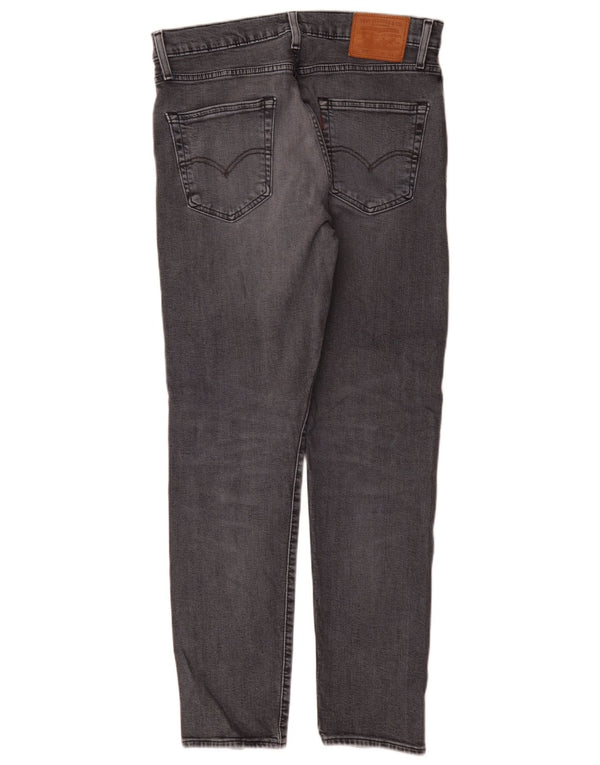 Levi's Herre 512 Slim Fit Tapered Jeans W34 L32 Grå Bomuld