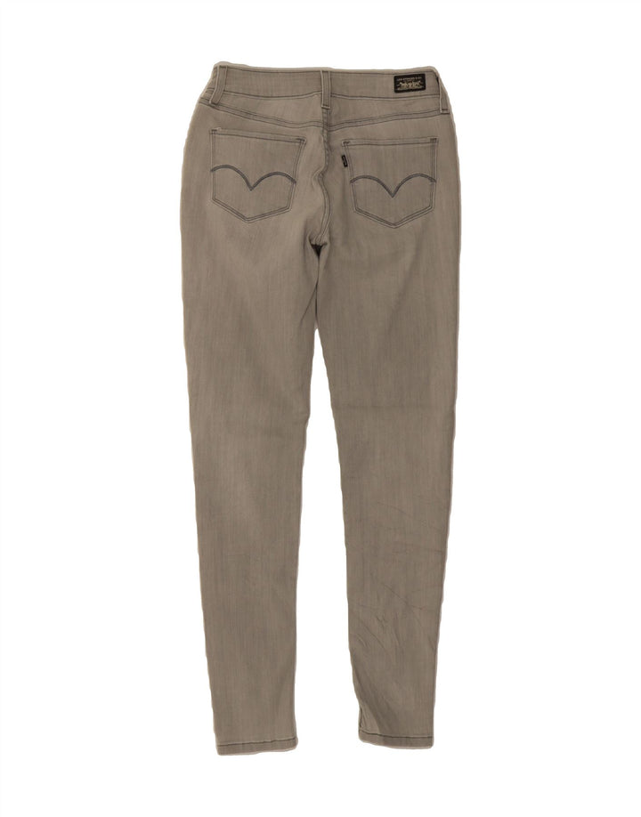 LEVI'S Womens Skinny Jeans W27 L30  Grey Cotton Vintage Levi's and Second-Hand Levi's from Messina Hembry 