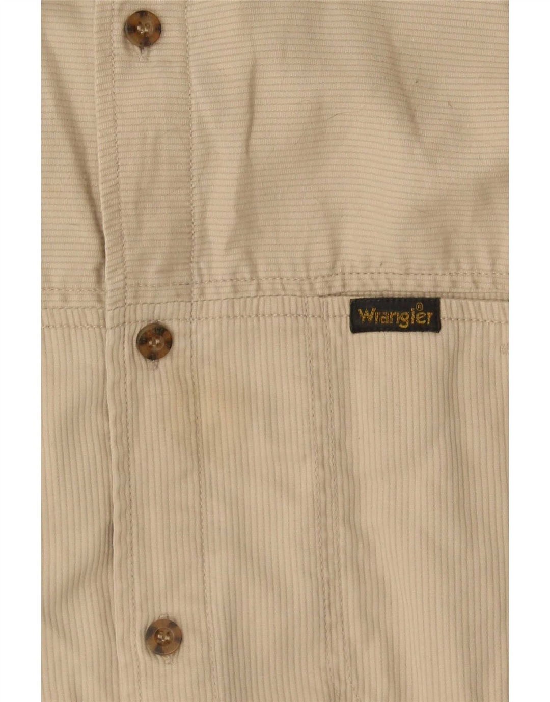 Wrangler drengeskjorte 14-15 år stor beige nålestribe