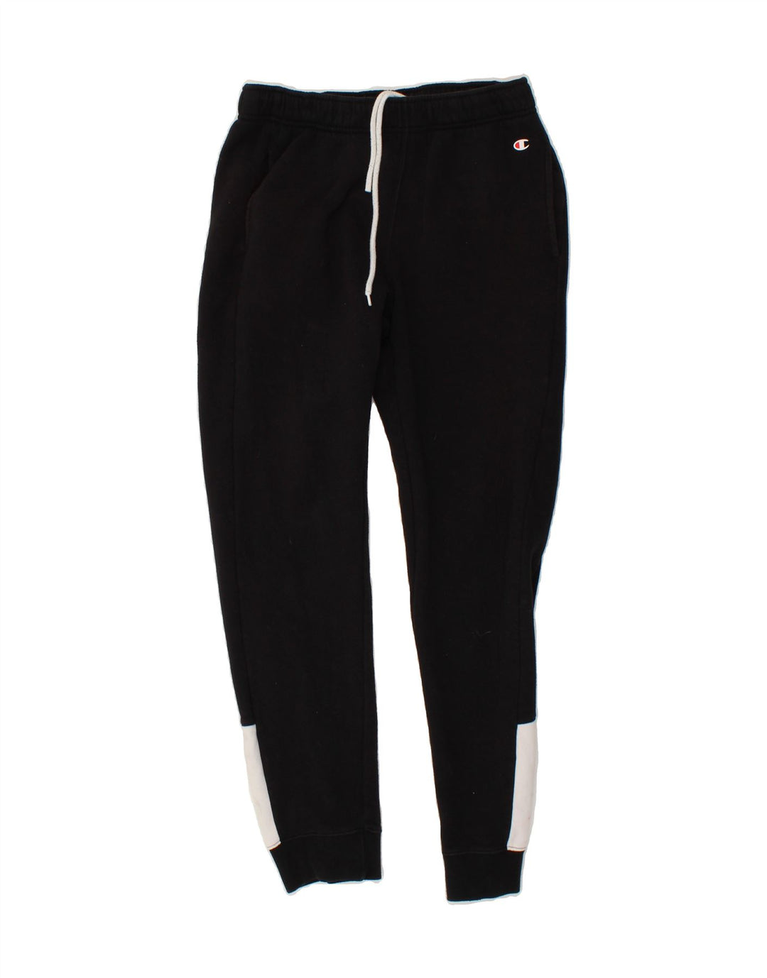 CHAMPION Mens Tracksuit Trousers Joggers Medium  Black Colourblock Cotton Vintage Champion and Second-Hand Champion from Messina Hembry 