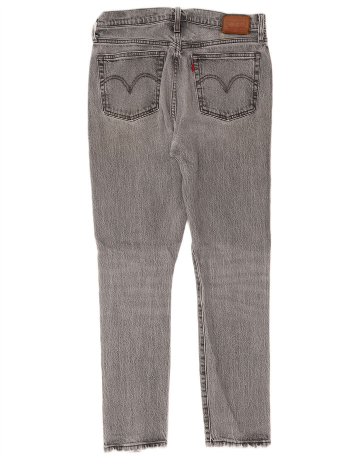 Levi's Slim Jeans til kvinder W29 L28 Grå bomuld