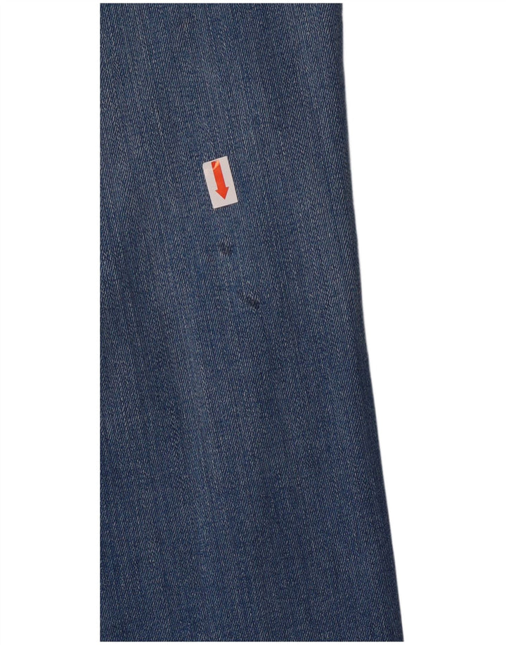 Levi's Dame 721 Skinny Jeans med høj talje W29 L31 Blå Bomuld