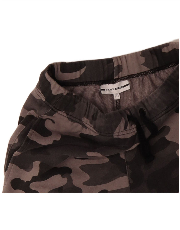DKNY Herre Sportshorts Små Grå Camouflage
