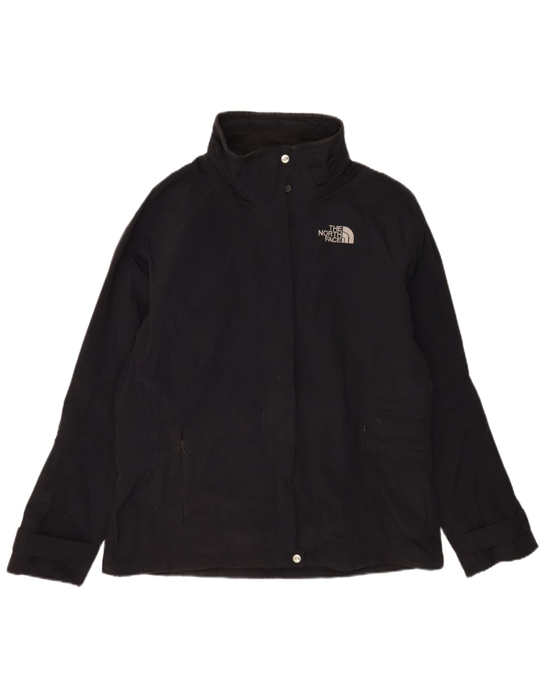 The North Face Dame Oversized regnjakke UK 18 XL Sort Nylon